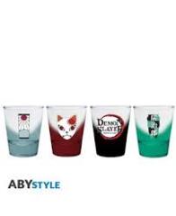 DEMON SLAYER - 4 SHOT GLASSES